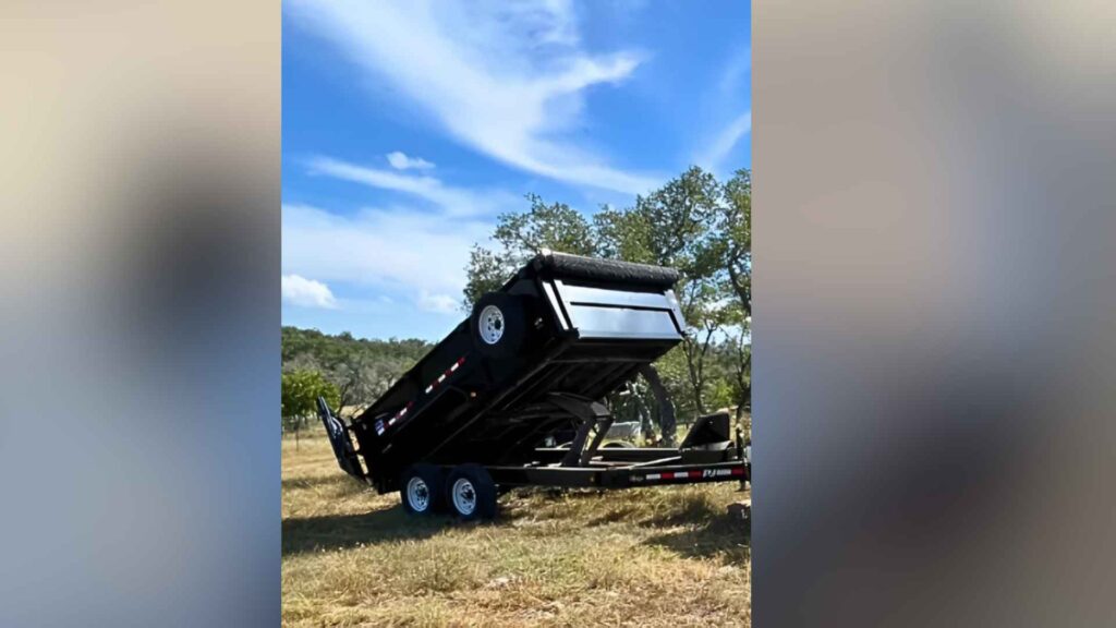 rent a dump trailer in kerrville texas for construction