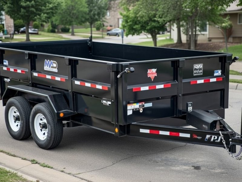 14 ft Dump Trailer 1