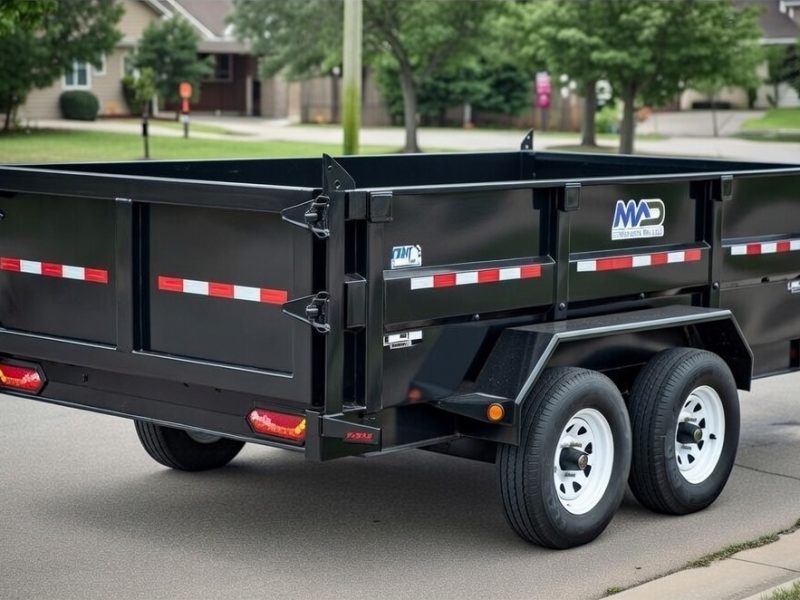 14 ft Dump Trailer 2