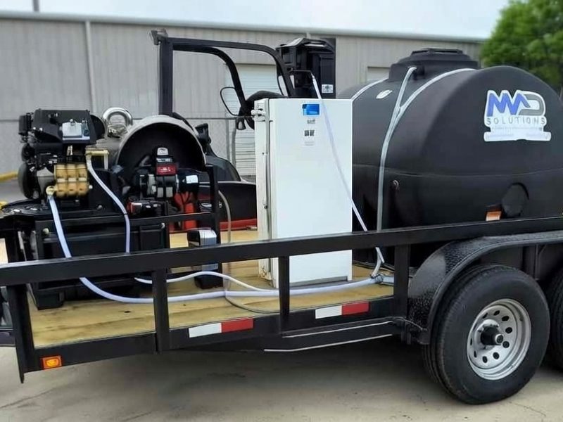 Black Pressure Washer Trailer 1