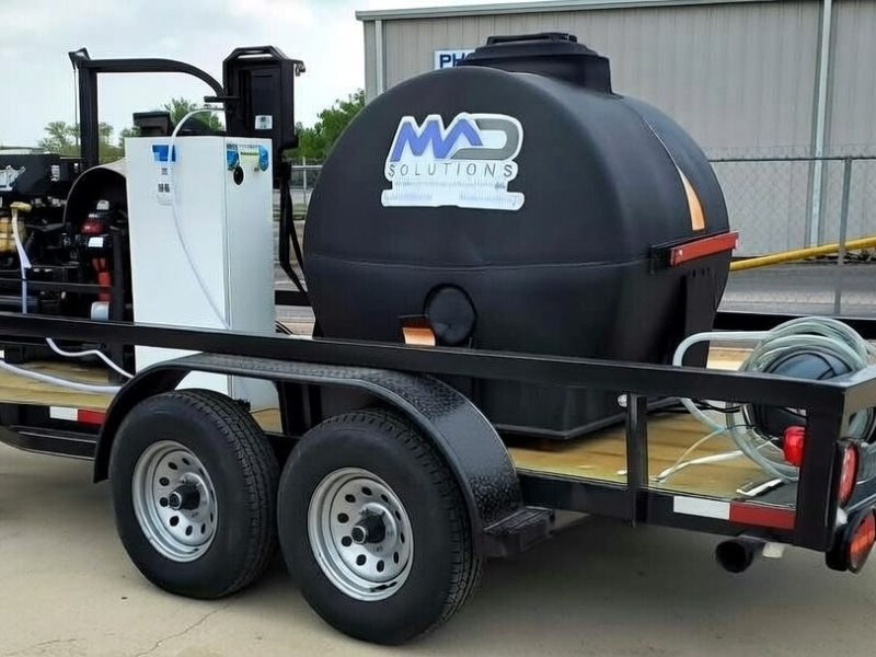 Black Pressure Washer Trailer 2