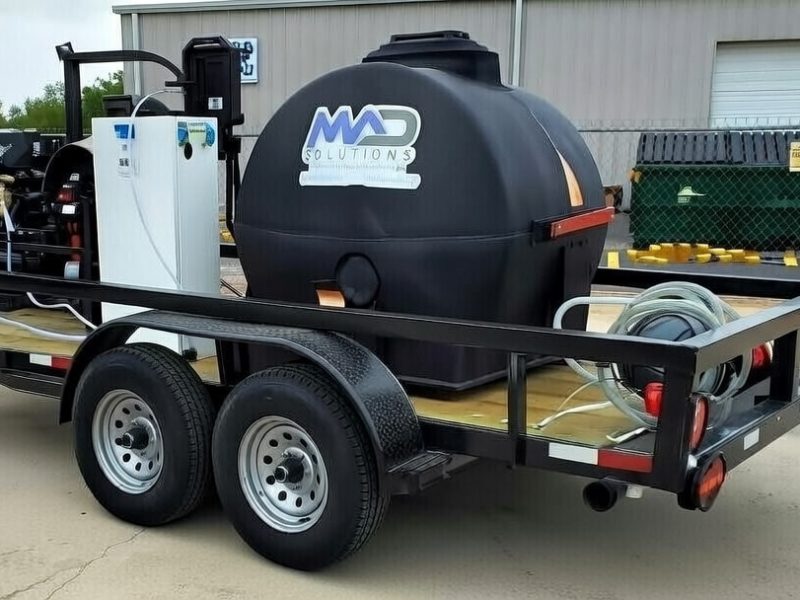Black Pressure Washer Trailer 4